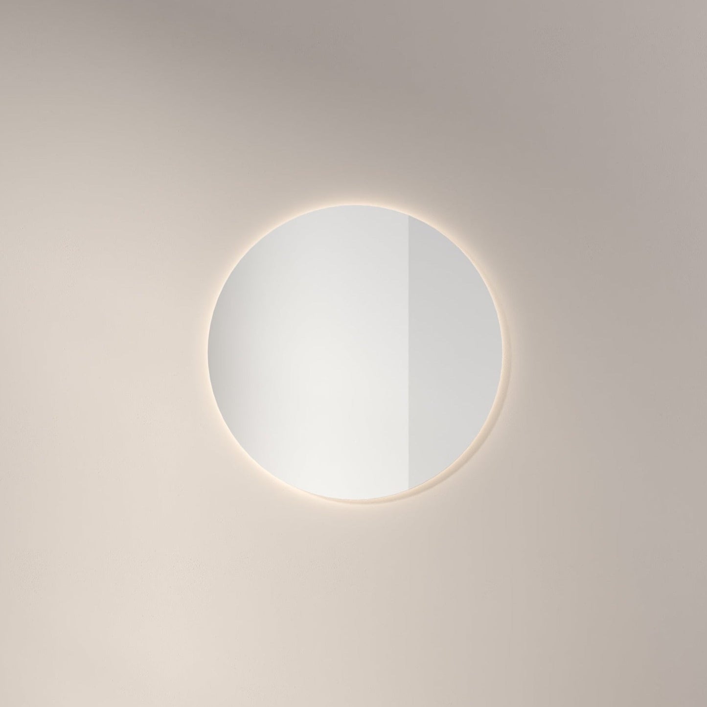 Spegel INR Loox - Rund med belysning