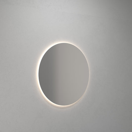 Corona rund spegel med belysning